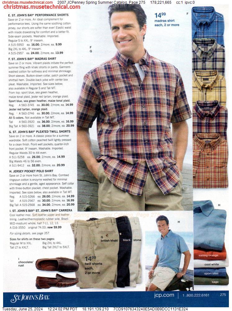 2007 JCPenney Spring Summer Catalog, Page 275