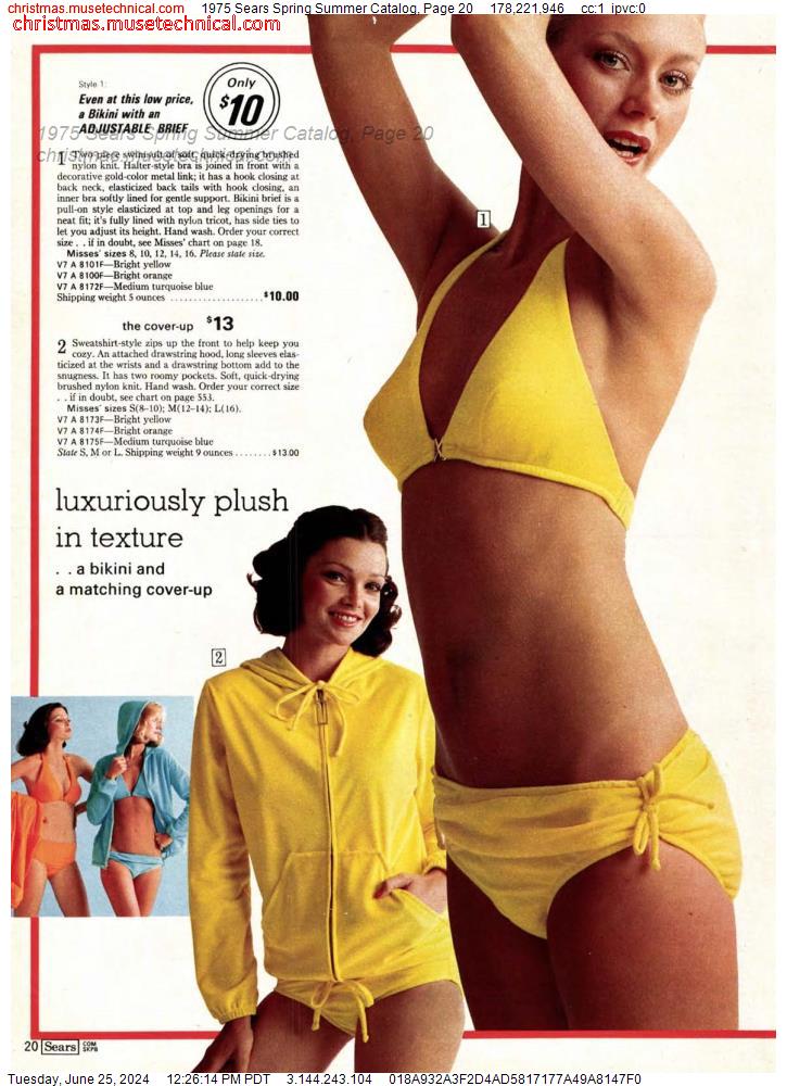 1975 Sears Spring Summer Catalog, Page 20