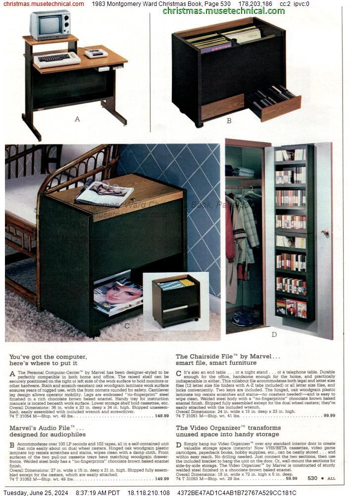 1983 Montgomery Ward Christmas Book, Page 530