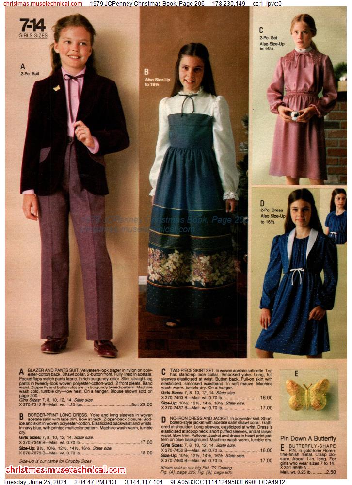 1979 JCPenney Christmas Book, Page 206