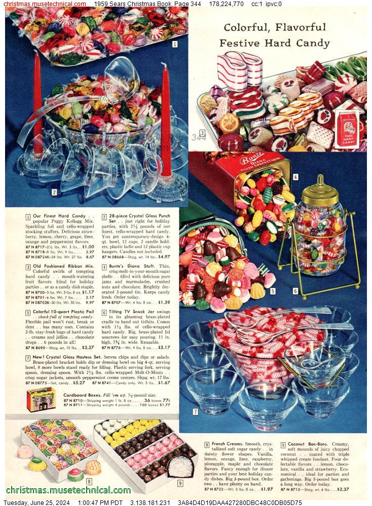 1959 Sears Christmas Book, Page 344