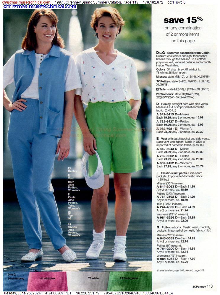 1997 JCPenney Spring Summer Catalog, Page 113