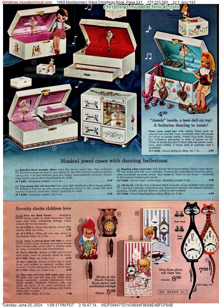 1968 Montgomery Ward Christmas Book, Page 241