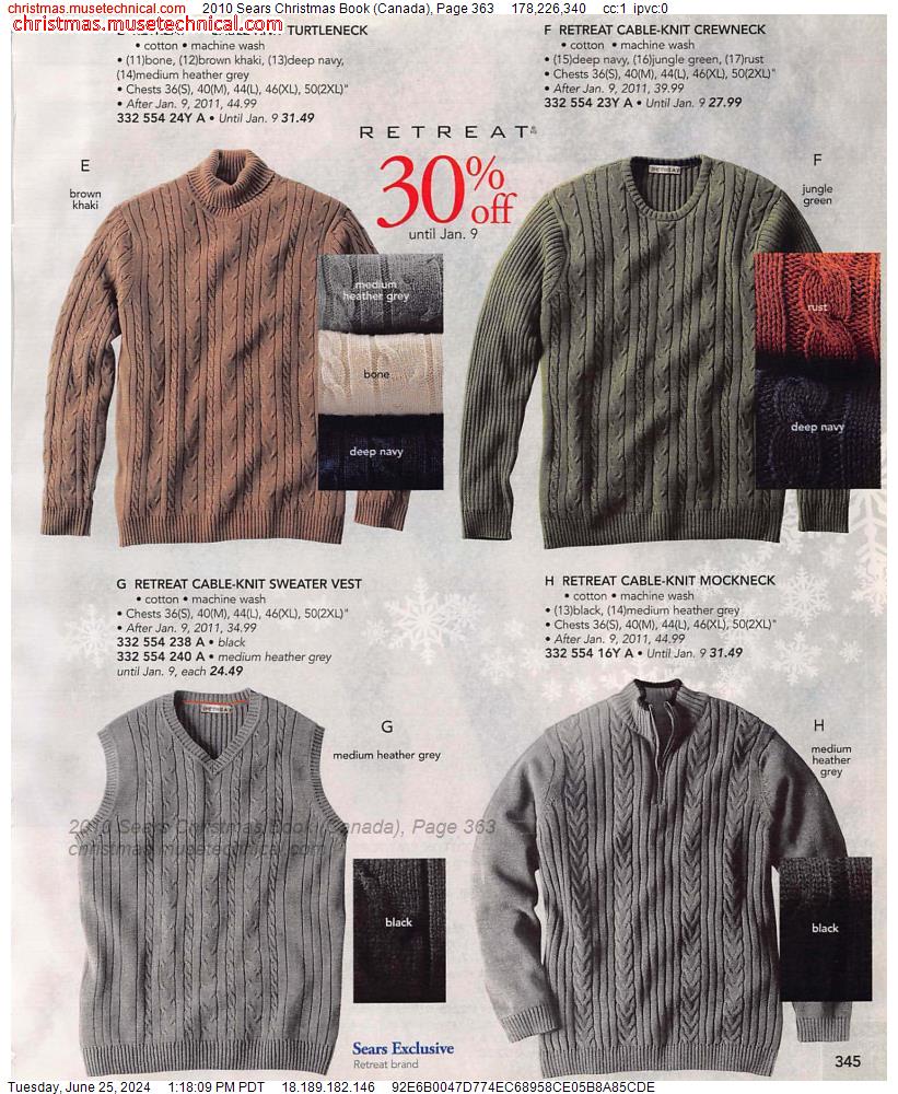 2010 Sears Christmas Book (Canada), Page 363