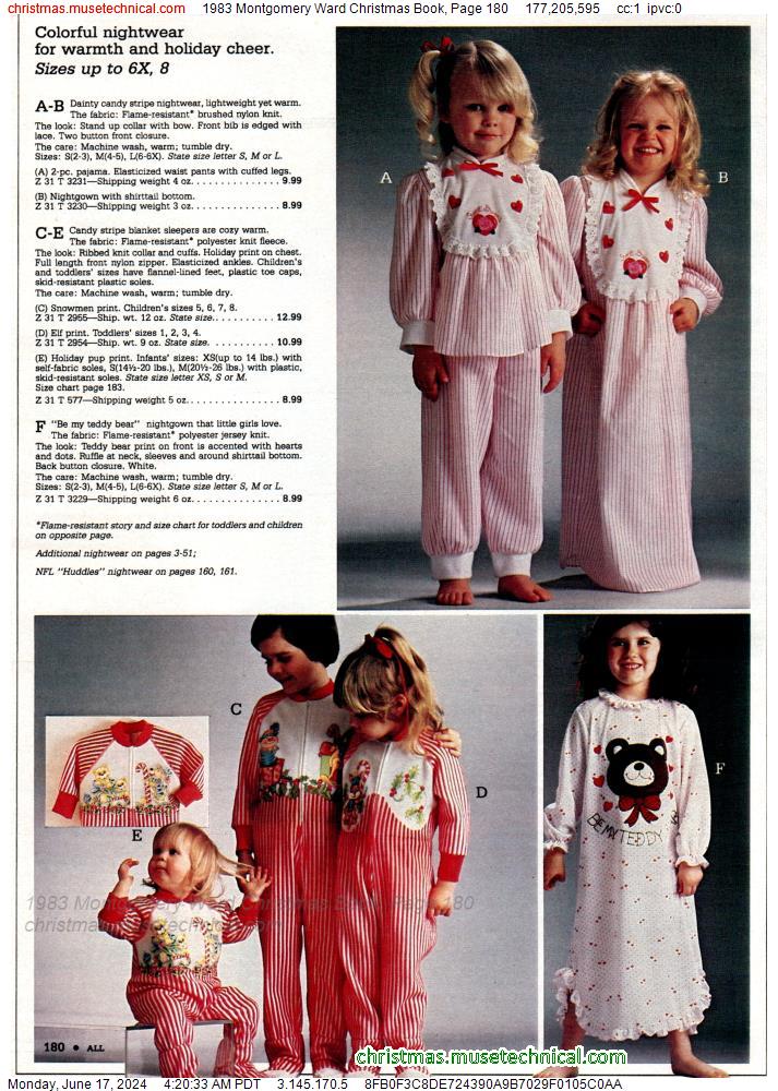 1983 Montgomery Ward Christmas Book, Page 180