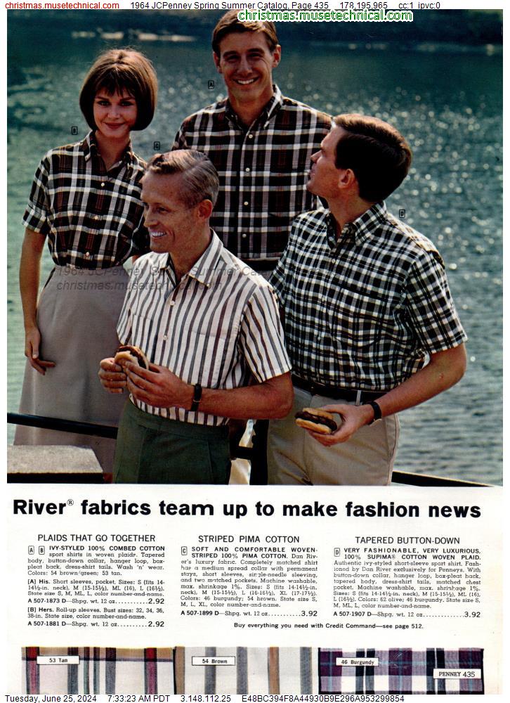 1964 JCPenney Spring Summer Catalog, Page 435
