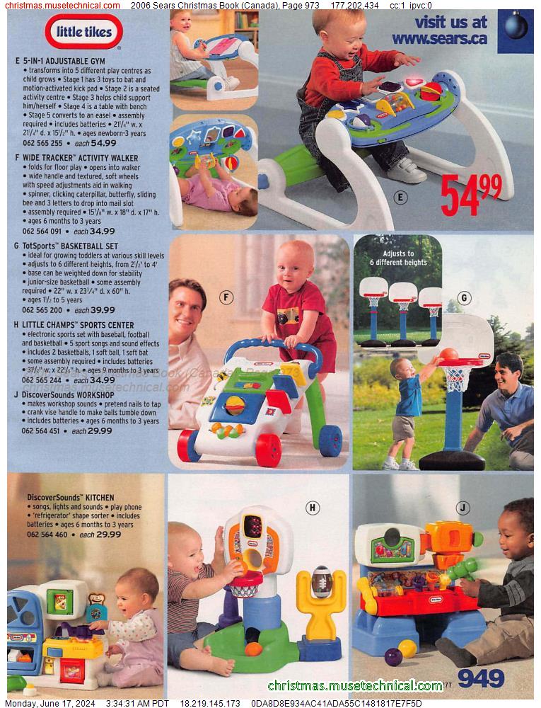 2006 Sears Christmas Book (Canada), Page 973