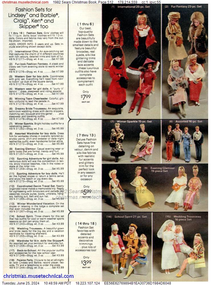 1982 Sears Christmas Book, Page 512