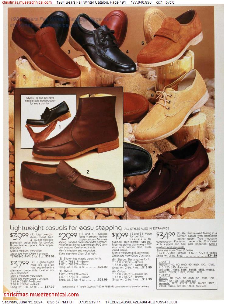 1984 Sears Fall Winter Catalog, Page 491
