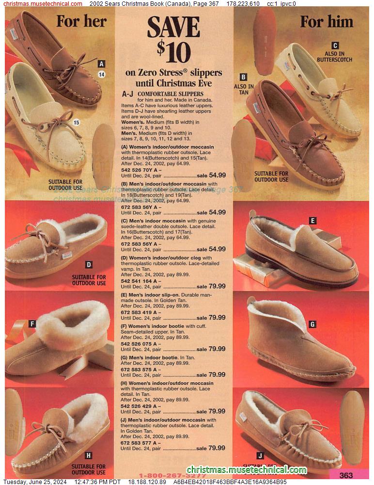2002 Sears Christmas Book (Canada), Page 367