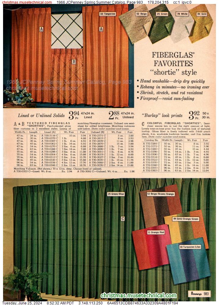 1966 JCPenney Spring Summer Catalog, Page 983