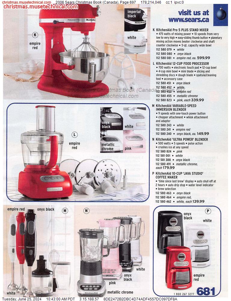 2006 Sears Christmas Book (Canada), Page 697