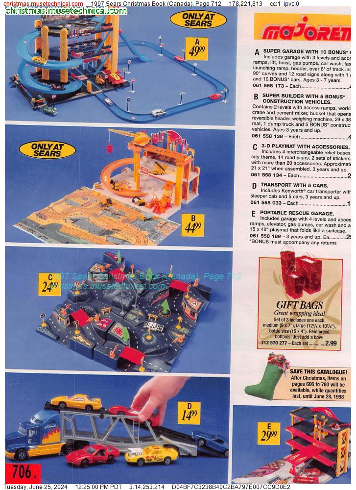 1997 Sears Christmas Book (Canada), Page 712