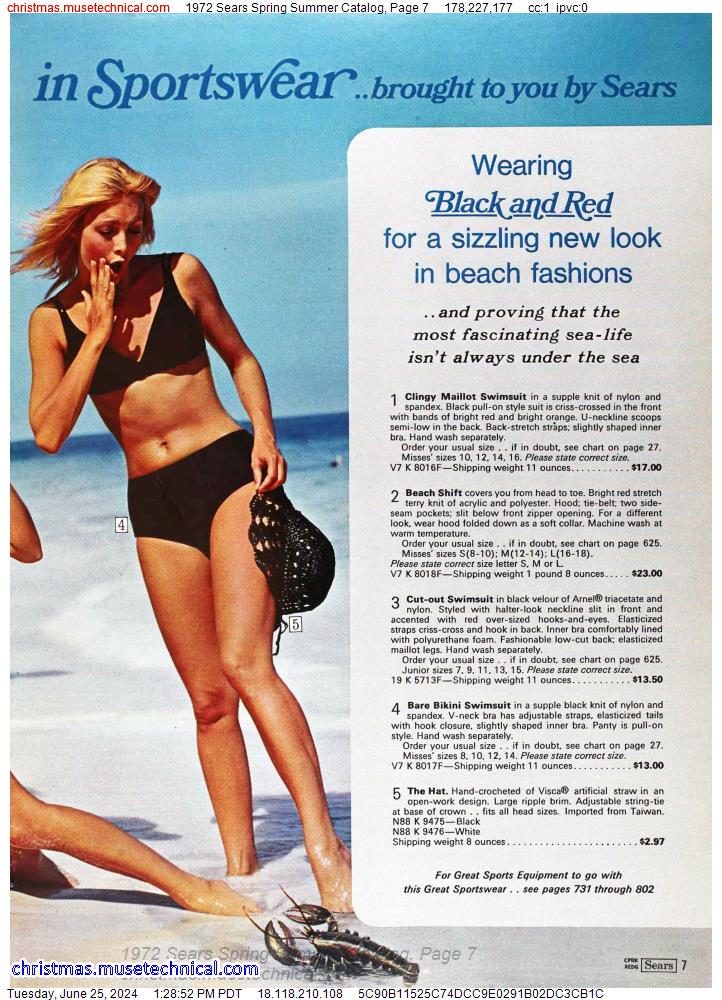 1972 Sears Spring Summer Catalog, Page 7