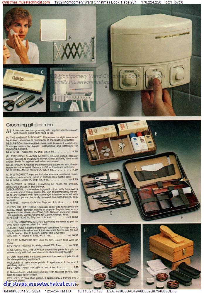 1982 Montgomery Ward Christmas Book, Page 281