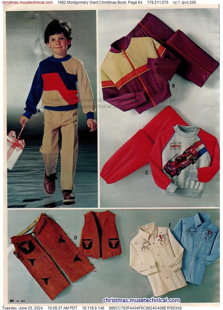 1982 Montgomery Ward Christmas Book, Page 64