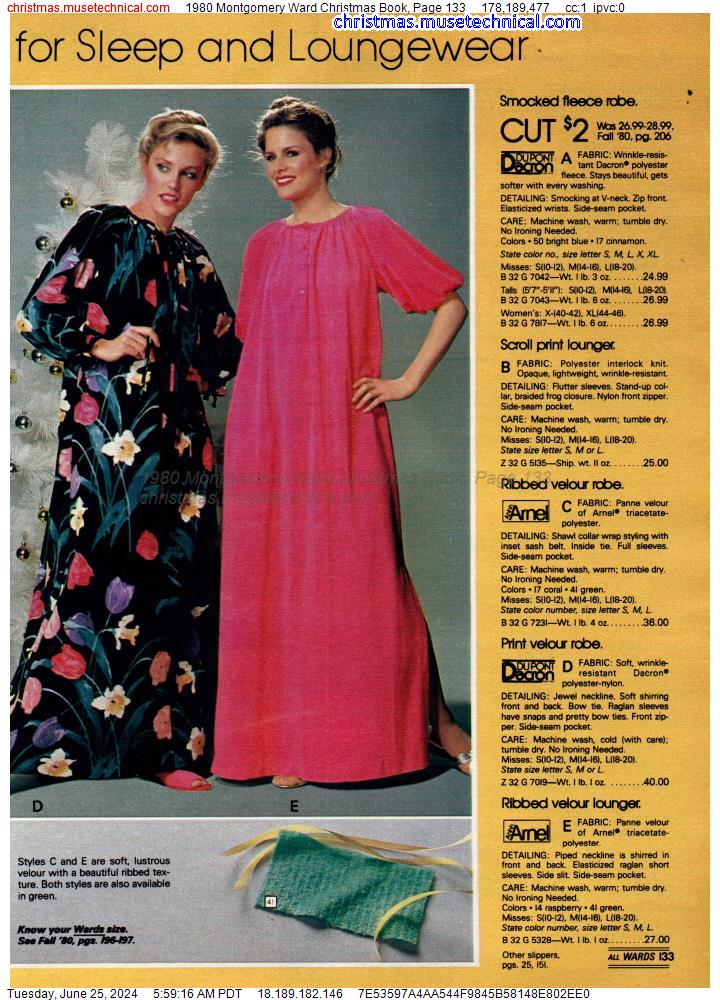 1980 Montgomery Ward Christmas Book, Page 133