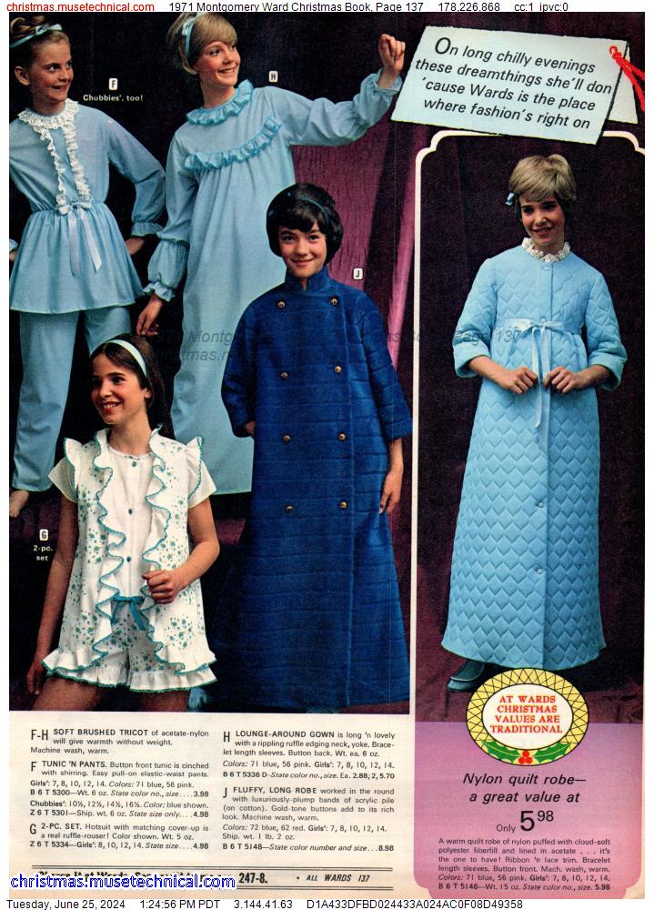 1971 Montgomery Ward Christmas Book, Page 137