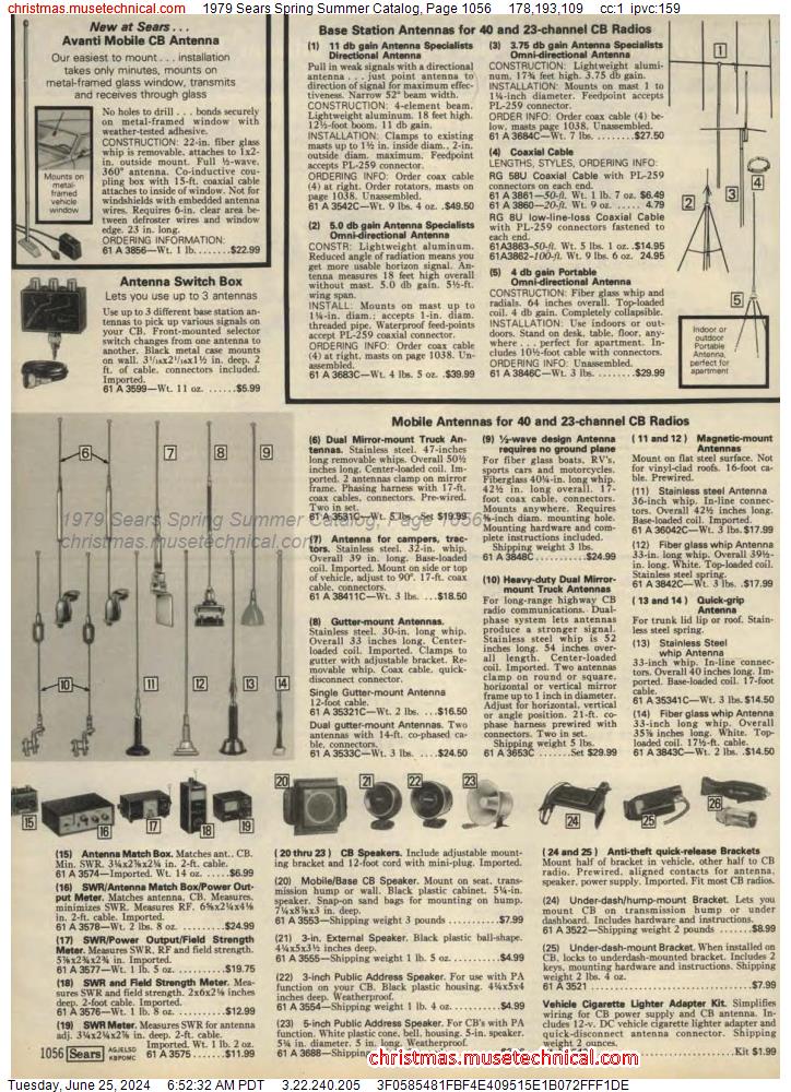 1979 Sears Spring Summer Catalog, Page 1056