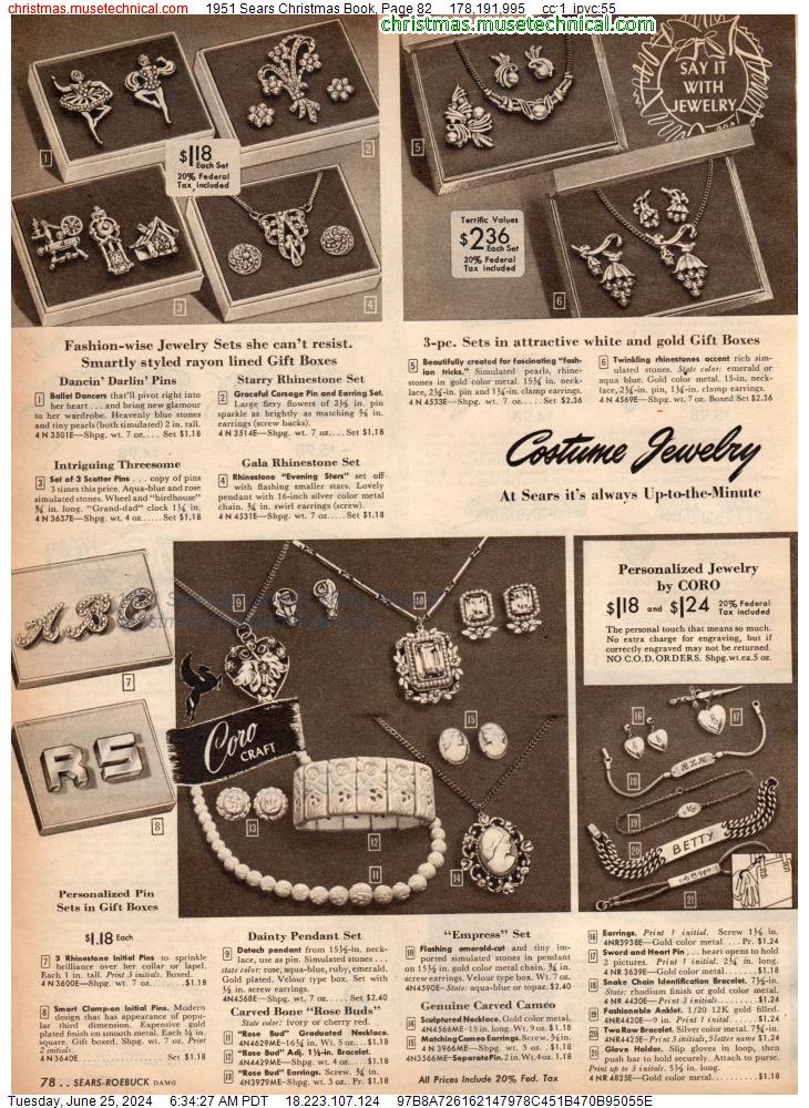1951 Sears Christmas Book, Page 82