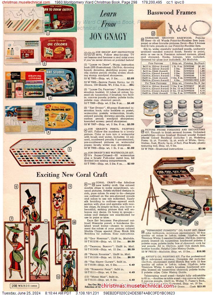 1960 Montgomery Ward Christmas Book, Page 298