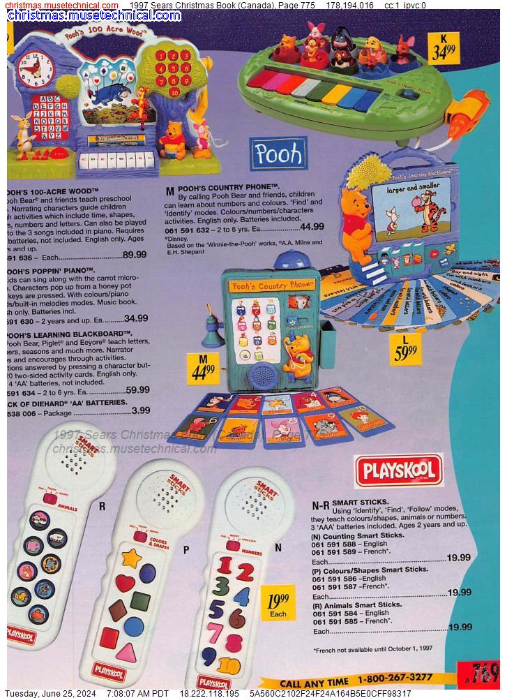 1997 Sears Christmas Book (Canada), Page 775