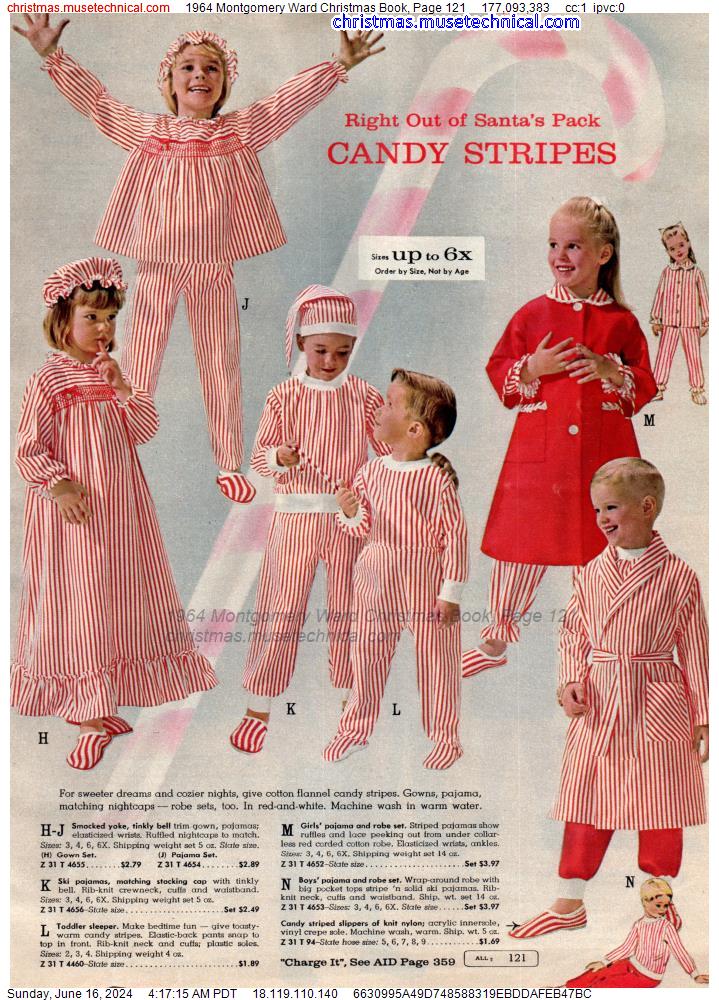 1964 Montgomery Ward Christmas Book, Page 121