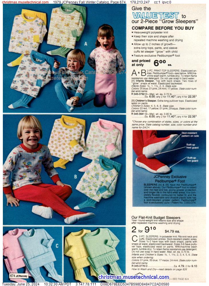 1979 JCPenney Fall Winter Catalog, Page 674