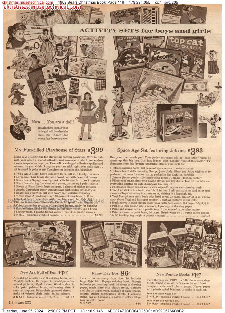 1963 Sears Christmas Book, Page 116