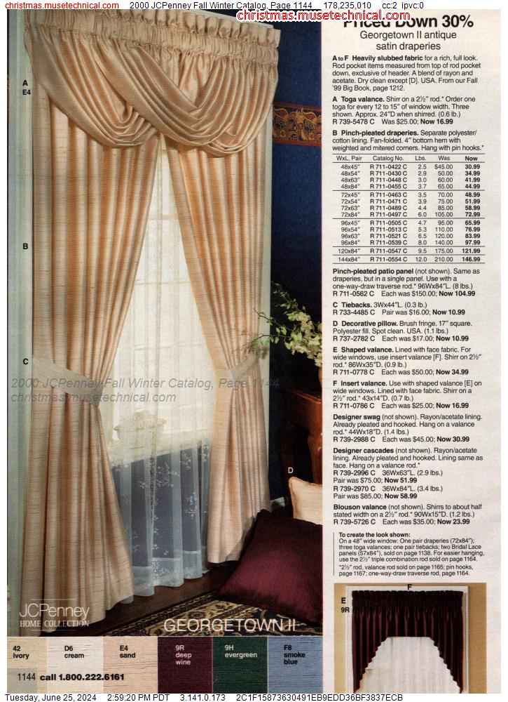 2000 JCPenney Fall Winter Catalog, Page 1144