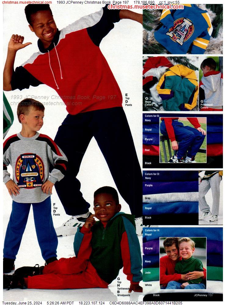 1993 JCPenney Christmas Book, Page 197