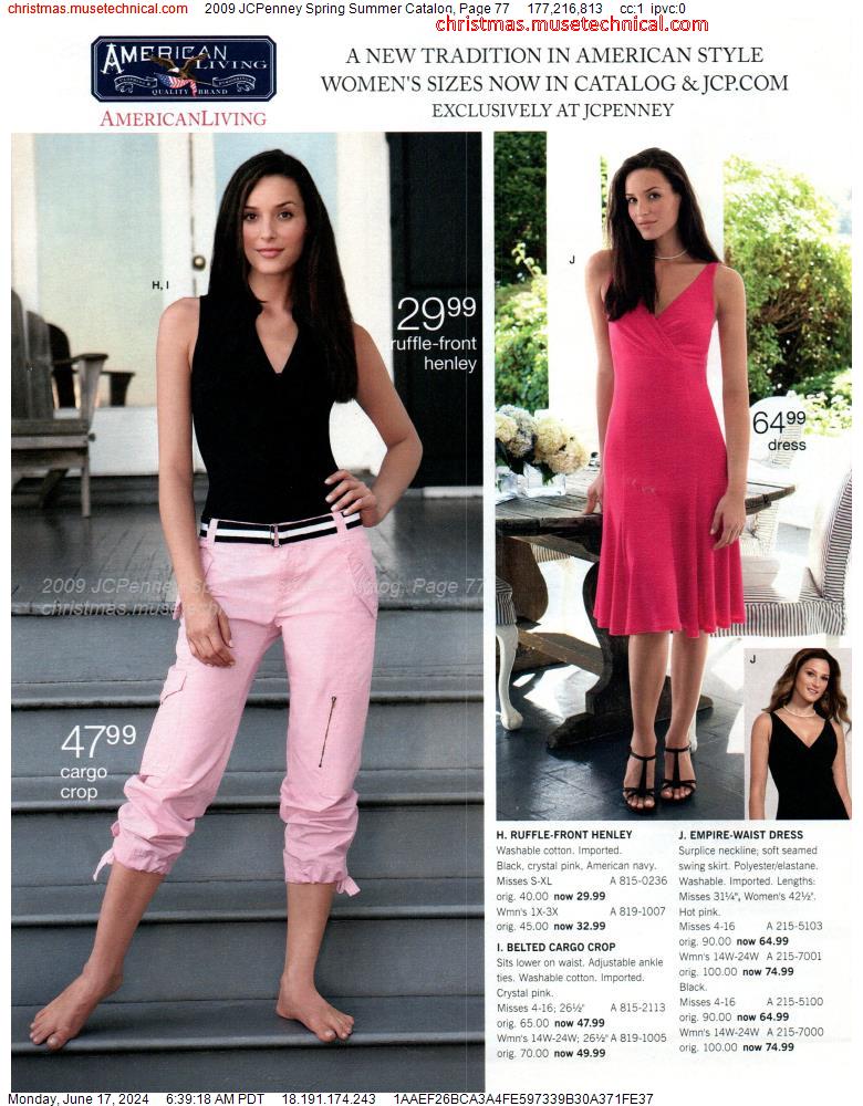 2009 JCPenney Spring Summer Catalog, Page 77