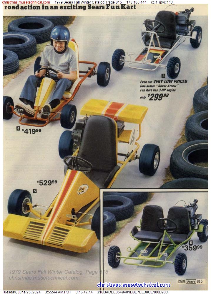1979 Sears Fall Winter Catalog, Page 815