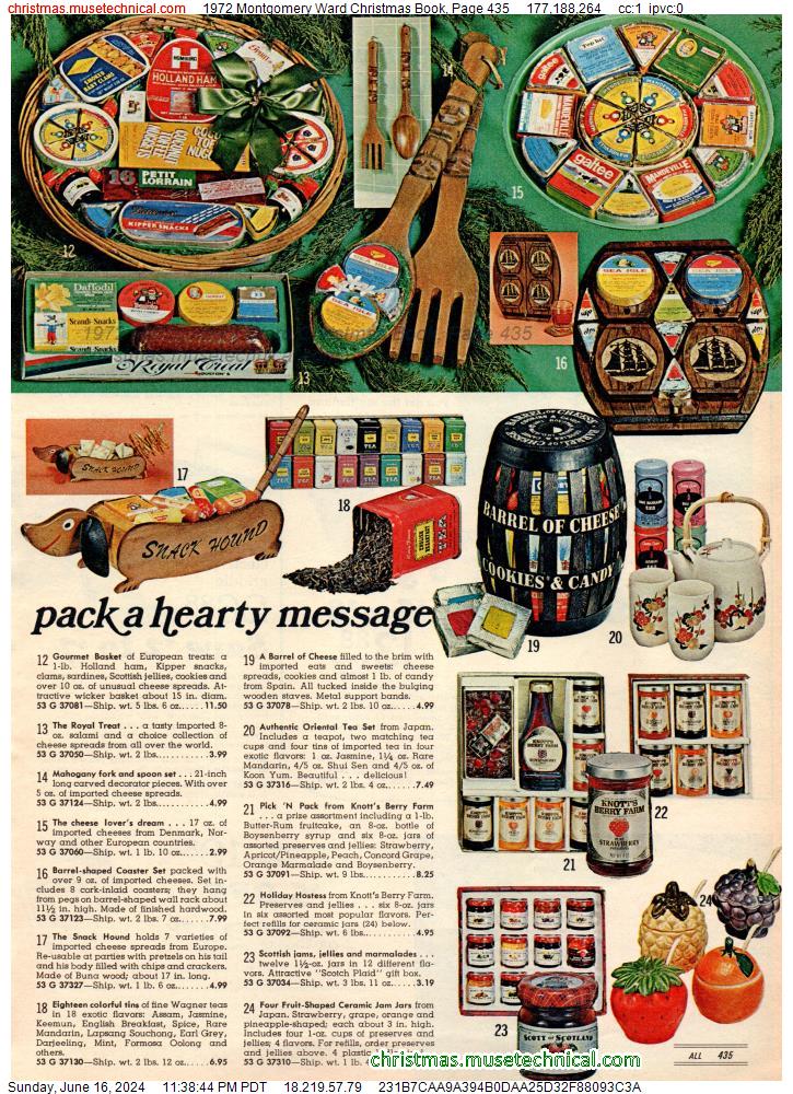 1972 Montgomery Ward Christmas Book, Page 435
