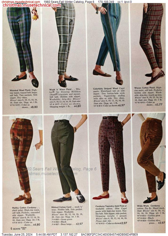 1960 Sears Fall Winter Catalog, Page 6