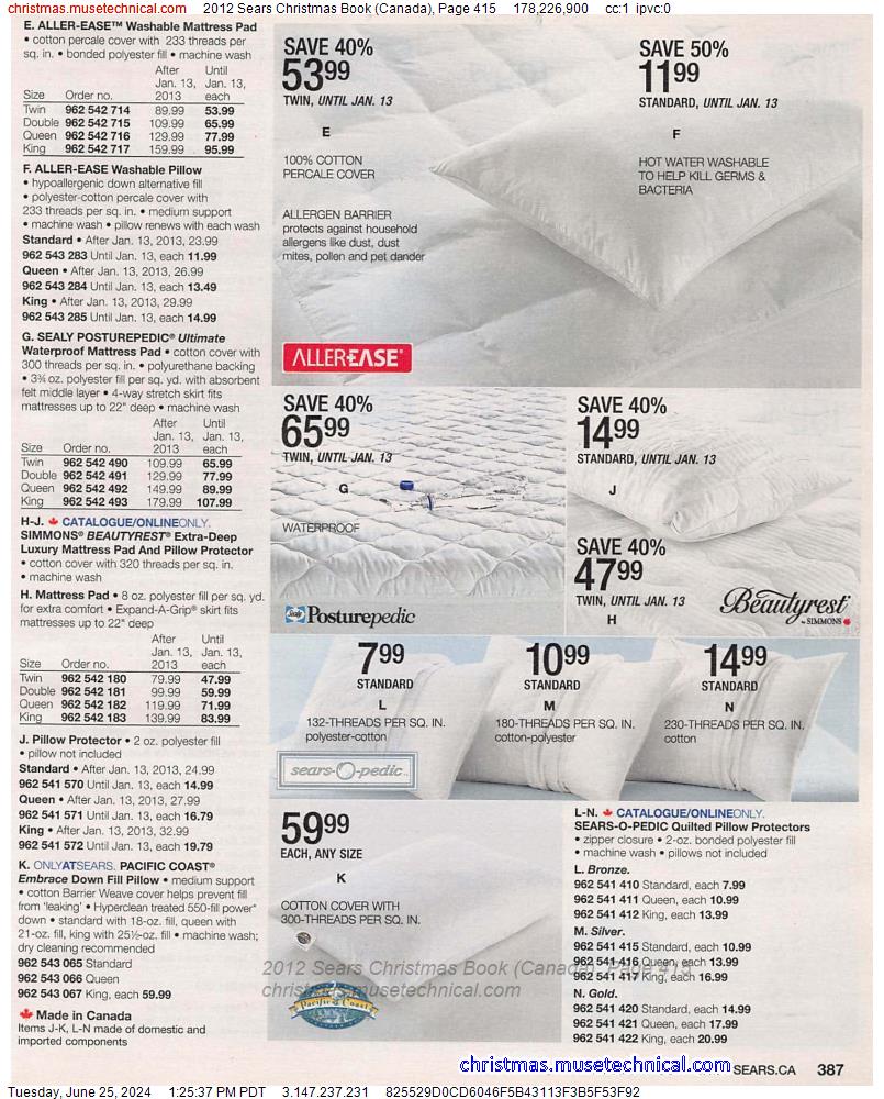 2012 Sears Christmas Book (Canada), Page 415