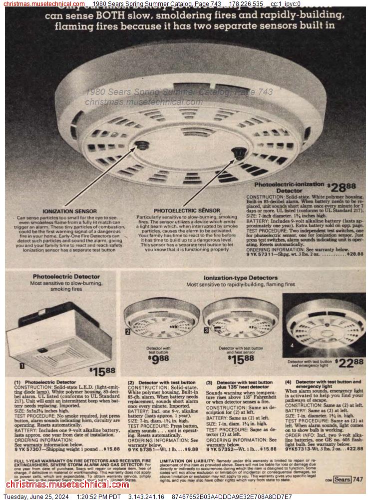 1980 Sears Spring Summer Catalog, Page 743