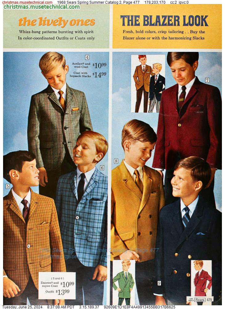 1968 Sears Spring Summer Catalog 2, Page 477