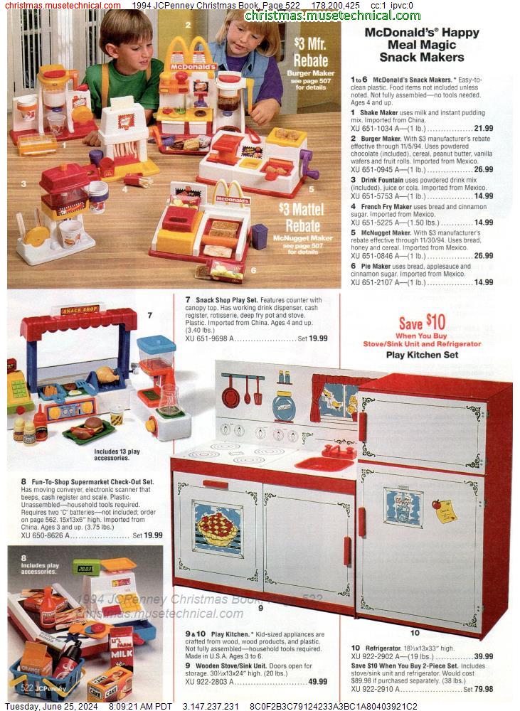 1994 JCPenney Christmas Book, Page 522