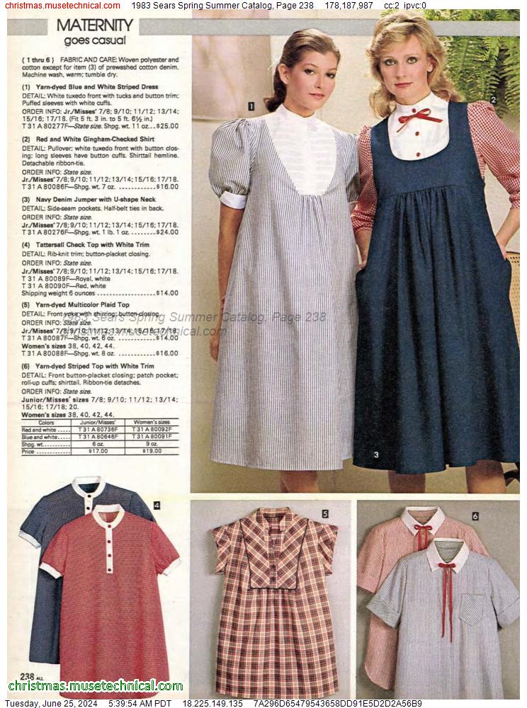 1983 Sears Spring Summer Catalog, Page 238