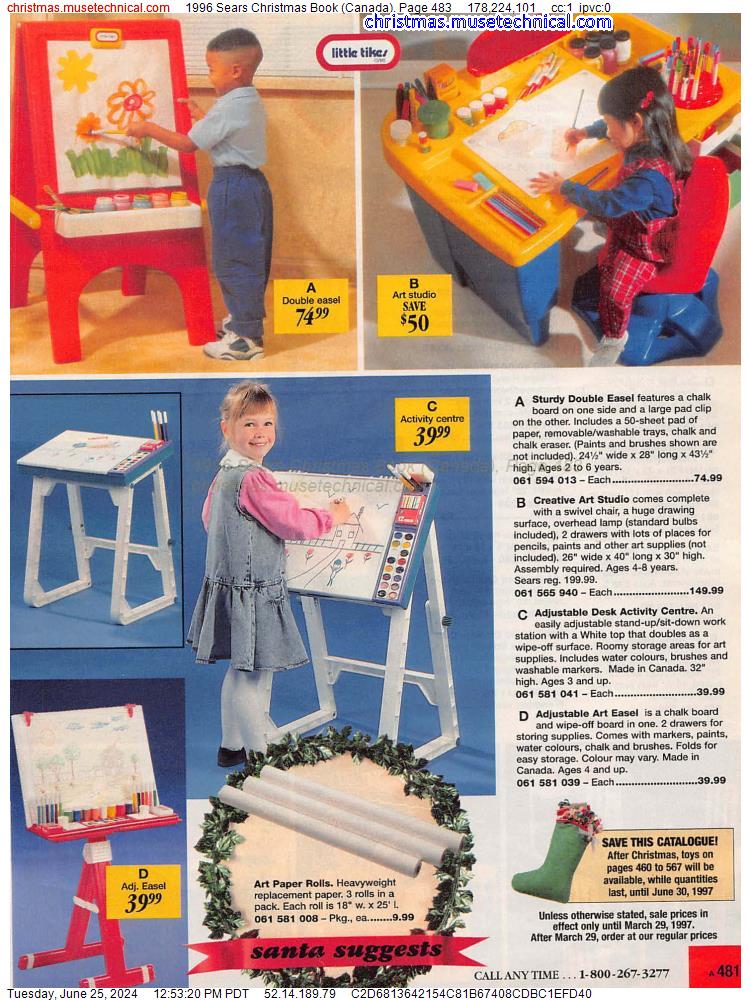 1996 Sears Christmas Book (Canada), Page 483