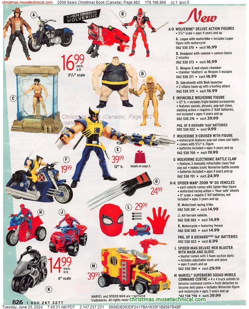 2009 Sears Christmas Book (Canada), Page 862