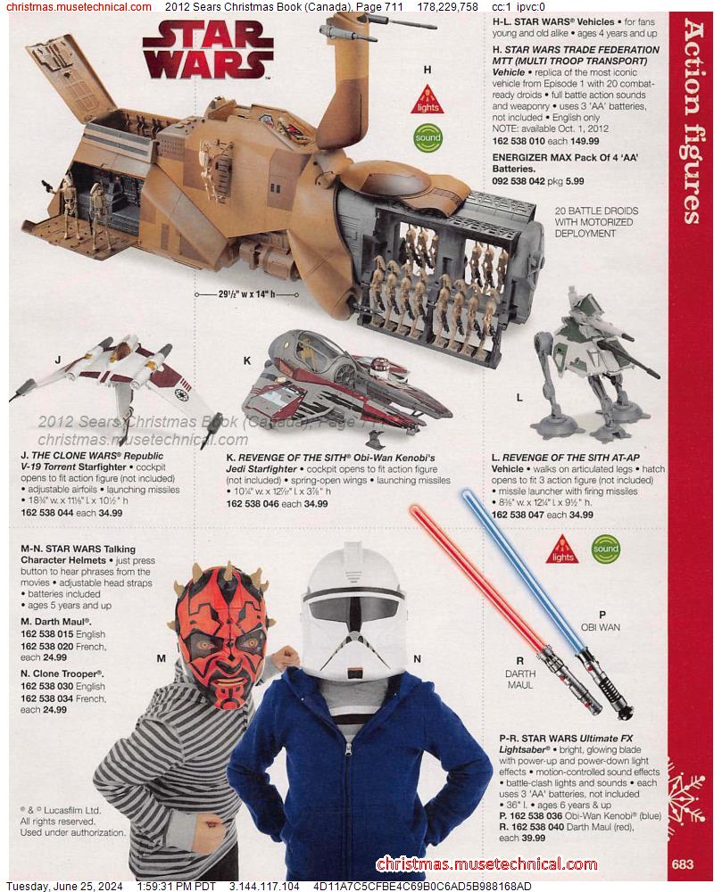 2012 Sears Christmas Book (Canada), Page 711
