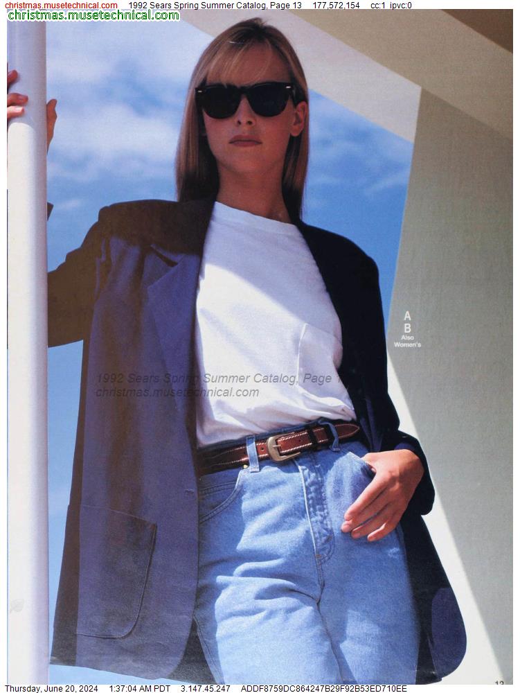 1992 Sears Spring Summer Catalog, Page 13
