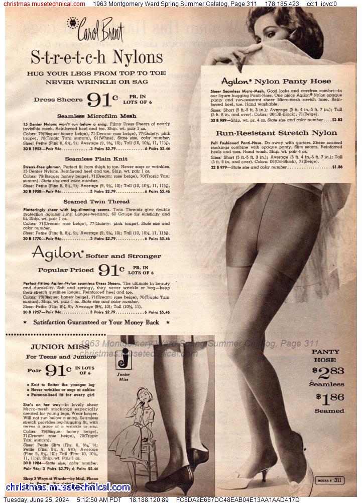 1963 Montgomery Ward Spring Summer Catalog, Page 311