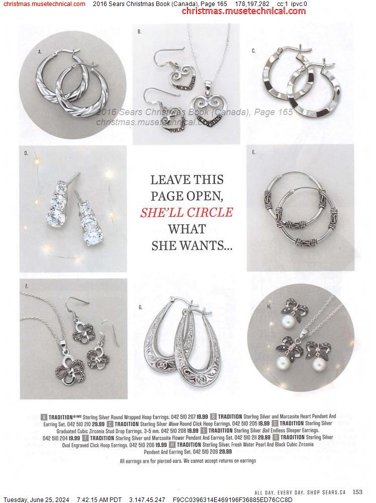 2016 Sears Christmas Book (Canada), Page 165