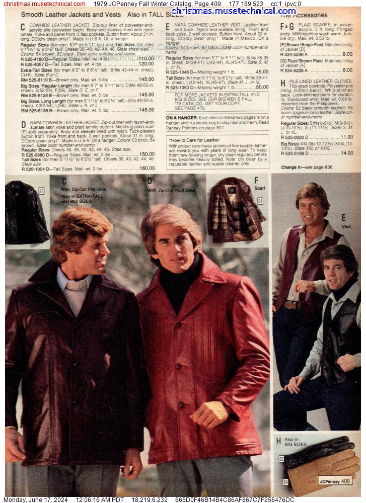 1979 JCPenney Fall Winter Catalog, Page 409
