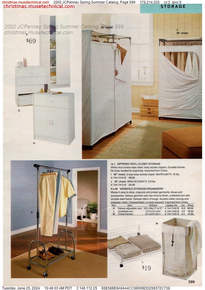 2002 JCPenney Spring Summer Catalog, Page 599