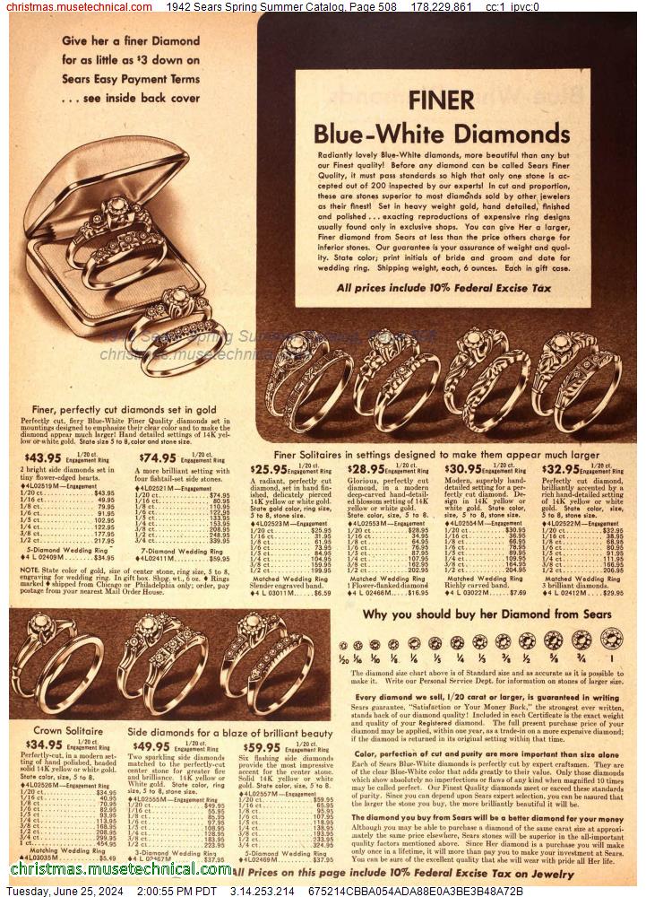 1942 Sears Spring Summer Catalog, Page 508