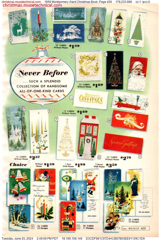 1959 Montgomery Ward Christmas Book, Page 459